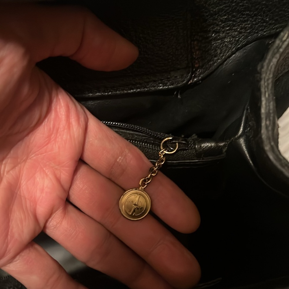SOLD-SOLD. Vintage Pre loved Gucci Suede with leather ( bamboo) - Picture 11 of 17